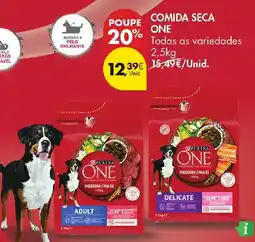 Pingo Doce Comida seca one promoção