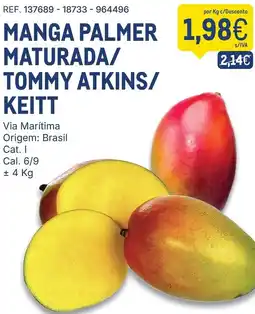 Makro manga palmer maturada/ tommy atkins/ keitt promoção