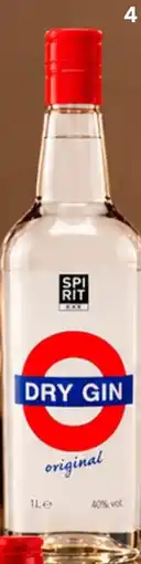 Recheio Dry gin promoção
