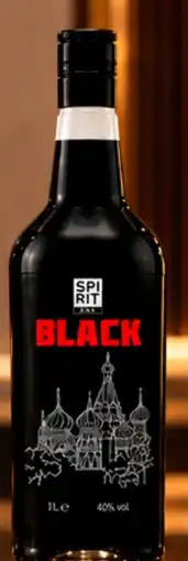 Recheio Vodka preta promoção
