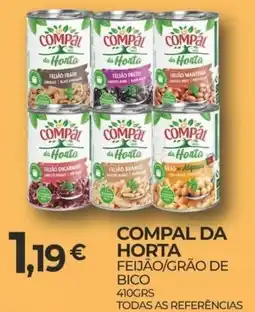 Miranda Supermercados Compal da Horta feijão/grão de bico promoção