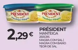 Miranda Supermercados President manteiga magra com sal promoção