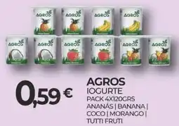 Miranda Supermercados Agros iogurte promoção