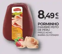 Miranda Supermercados Porminho fiambre peito de peru promoção