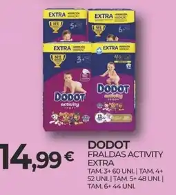 Miranda Supermercados Dodot fraldas activity extra promoção