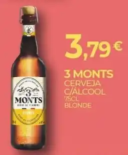 Miranda Supermercados 3 monts cerveja c/álcool blonde promoção