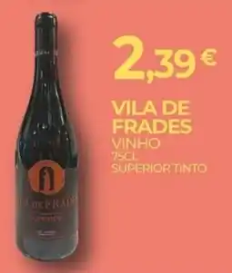 Miranda Supermercados Vila de Frades vinho superior tinto promoção