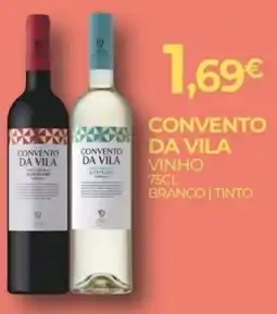 Miranda Supermercados Convento da Vila vinho branco | tinto promoção