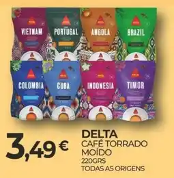 Miranda Supermercados delta café torrado moído promoção
