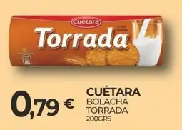 Miranda Supermercados Cuétara bolacha torrada promoção