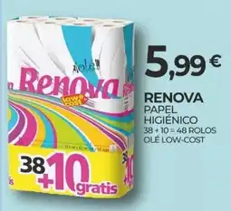Miranda Supermercados Renova papel higiénico promoção