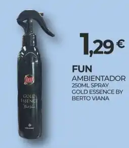 Miranda Supermercados Fun ambientador gold essence by berto viana promoção