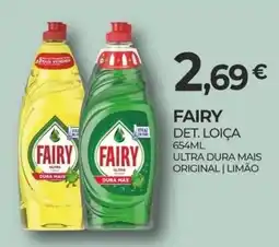Miranda Supermercados Fairy det. loiça ultra dura mais original | limão promoção
