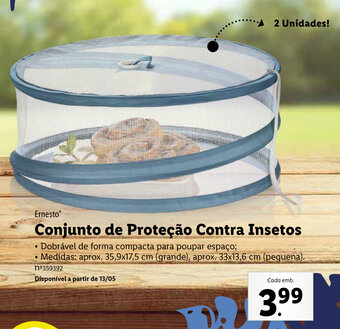 Lidl Conjunto de Proteção Contra Insetos promoção