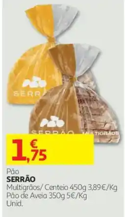 Auchan Pão Serrão promoção
