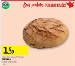 Auchan Broa de Milho Amarelo Auchan promoção