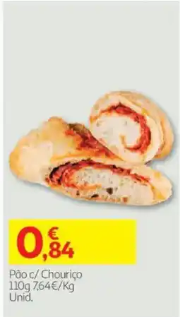 Auchan Pão c/ Chouriço promoção