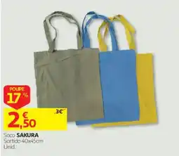 Auchan Saco sakura promoção