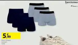 Auchan Inextenso Pack 3 Boxers Homem Unid. promoção
