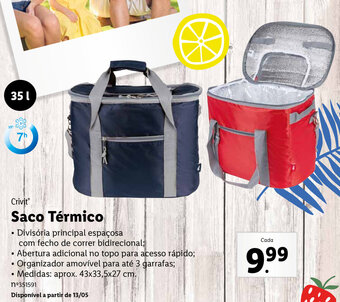 Lidl Saco Térmico promoção