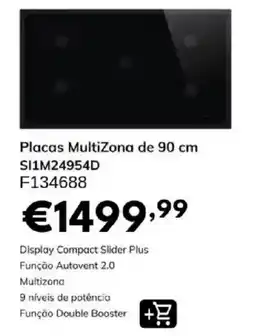 Radio Popular Placas MultiZona de 90 cm promoção