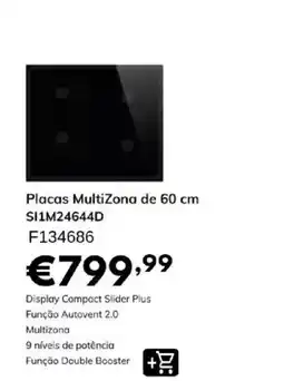 Radio Popular Placas MultiZona de 60 cm promoção
