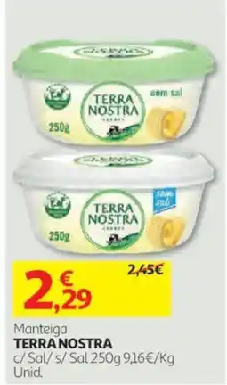 Auchan Manteiga terra nostra promoção