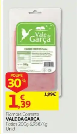 Auchan Fiambre Corrente Vale da Garça promoção