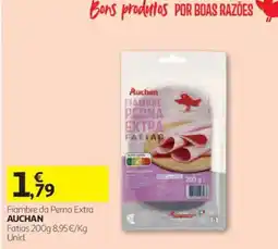 Auchan Fiambre da Perna Extra Auchan promoção