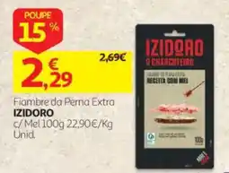 Auchan Fiambre da Perna Extra Izidoro promoção