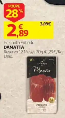 Auchan Presunto fatiado damatta promoção