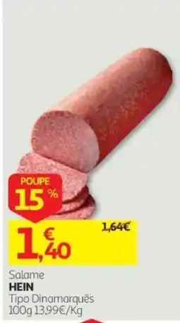 Auchan Salame hein tipo dinamarquês promoção