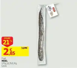 Auchan Fuet Noel promoção