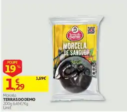 Auchan Morcela terras do demo promoção