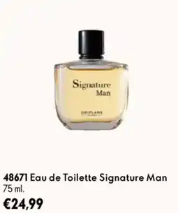 Oriflame oriflame signature man promoção