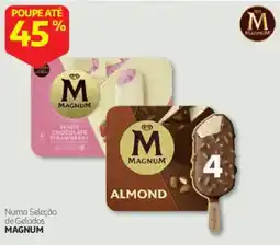 Auchan Numa Seleção de Gelados Magnum promoção