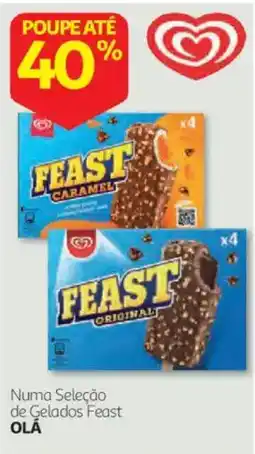 Auchan Gelados Feast promoção