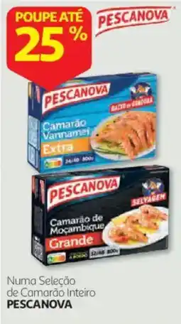 Auchan Camarão Vannamet Extra Pescanova promoção