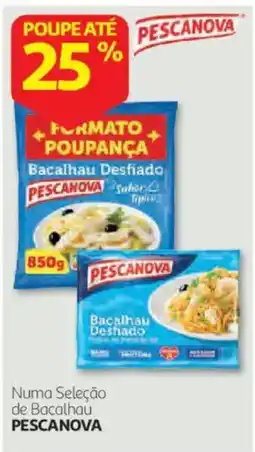 Auchan Bacalhau Desfiado Pescanova promoção