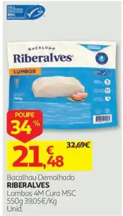 Auchan Bacalhau riberalves promoção