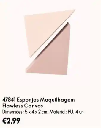 Esponjas Maquilhagem Flawless Canvas