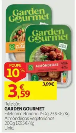Auchan garden gourmet almôndegas vegetarianas promoção