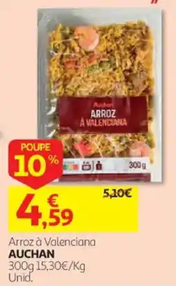 Auchan Arroz à Valenciana Auchan promoção
