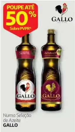 Auchan Numa Seleção de Azeite Gallo promoção