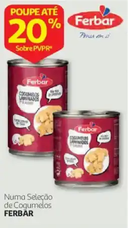 Auchan Cogumelos laminados ferbar promoção