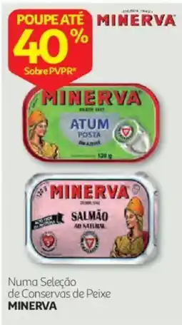 Auchan Conservas de peixe minerva promoção