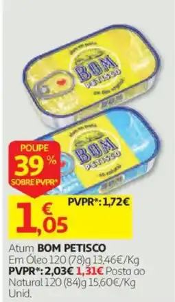 Auchan Atum bom petisco promoção