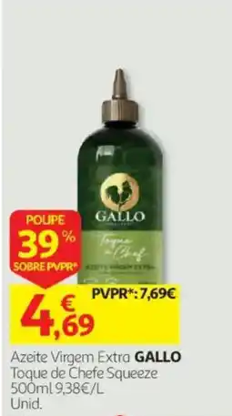 Auchan Azeite Virgem Extra Gallo promoção