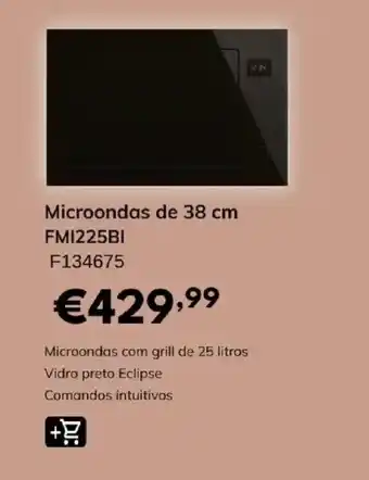 Microondas de 38 cm