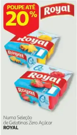 Auchan Gelatinas Zero Açúcar Royal promoção